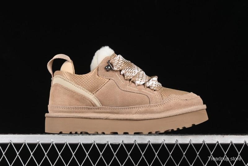 UGG Classic Ultra Mini Melange Low-Top Casual Shoes with Dual-Color Flat Laces - 1144032