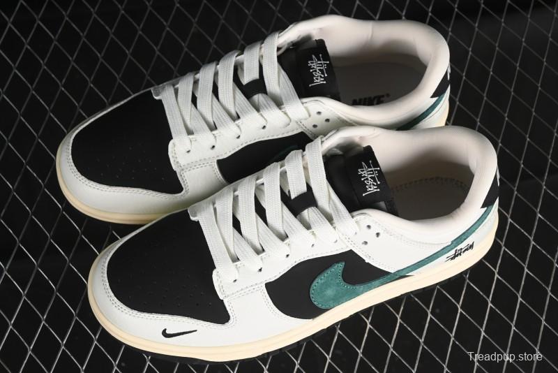 Nike SB Dunk Low Stussy Anniversary Custom Low-Top Casual Skate Shoes - XB3802-352