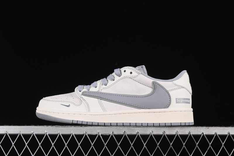 Nike Travis Scott x Fragment Design x Air Jordan 1 Low OG SP AJ1 Supreme Collaboration - XZ2268-003