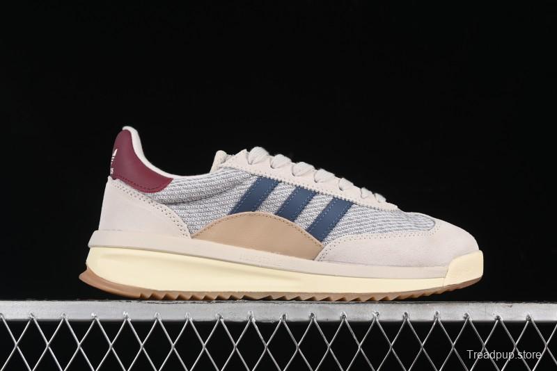 Adidas Originals SL 72 Retro Running Shoes with Nylon Upper and Rubber Outsole - JI2500