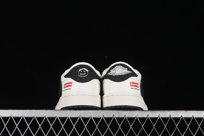 Nike Travis Scott x Fragment Design x Air Jordan 1 Low OG SP AJ1 Supreme Collaboration - JH6088-704