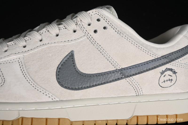 Nike SB Dunk Low TS Collaboration - Anniversary Premium Custom Low-Top Casual Skate Shoes - KK1688-086