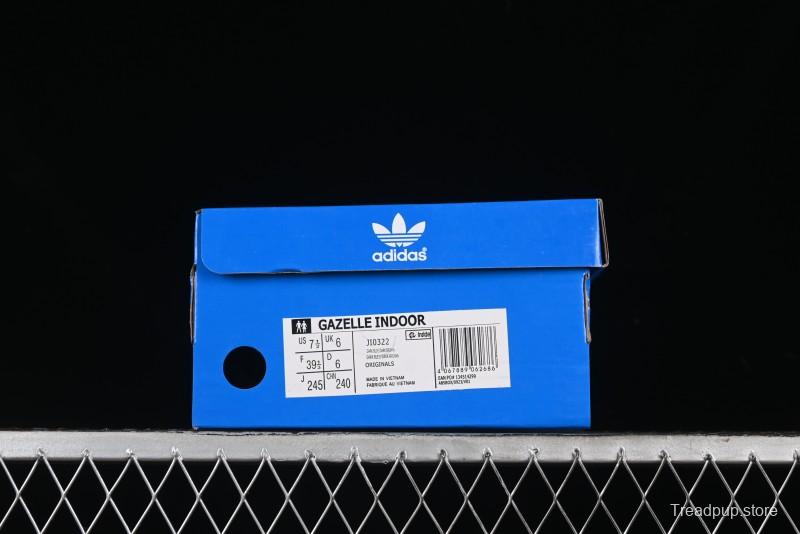 Adidas Originals Gazelle Indoor JI0322 Retro Casual Slip-Resistant Low-Top Sneakers