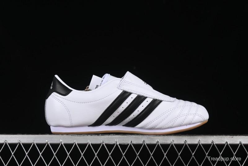 Adidas Originals Taekwondo Low-Top Training Shoes with Full-Grain Leather Wrap Comfortable Anti-Slip Durable - JQ4774