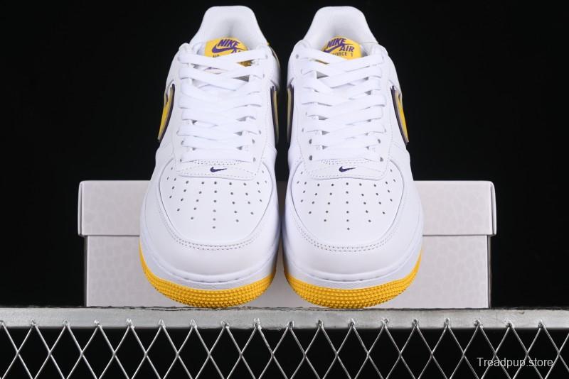 Nike Air Force 1 '07 Low Kobe Full-Grain Leather Casual Sneakers with Full-Length Air Cushion - FZ1151-100