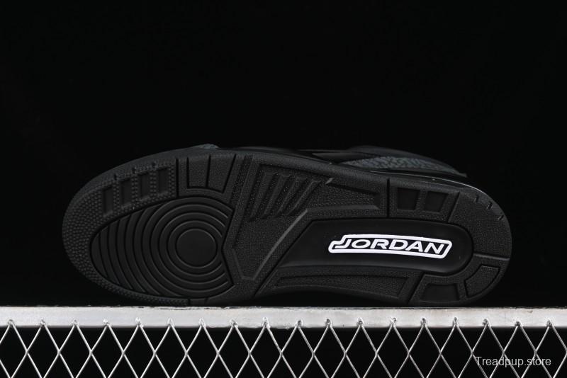 Nike Air Jordan 3 Retro Basketball Shoes Midnight Black - CT8532-001