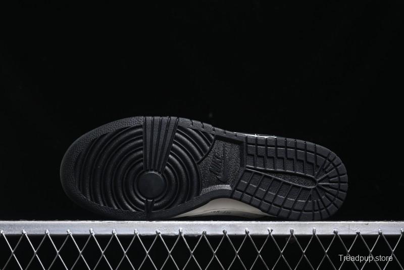 Nike SB Dunk Low Off-White Collaboration - Anniversary High-End Custom Low-Top Casual Skate Shoes - YX5066-211