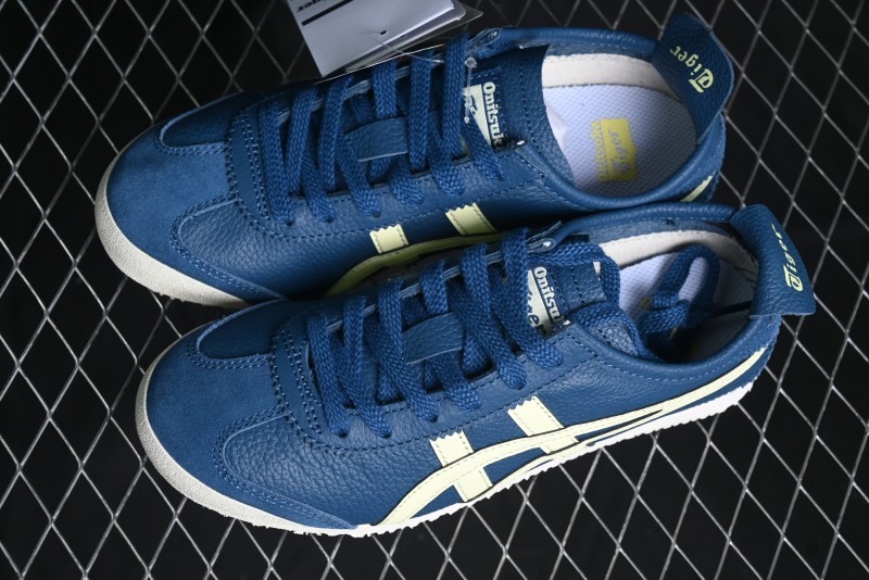 Onitsuka Tiger Mexico 66 Low-Top Leather Running Shoes - 1183A201-402