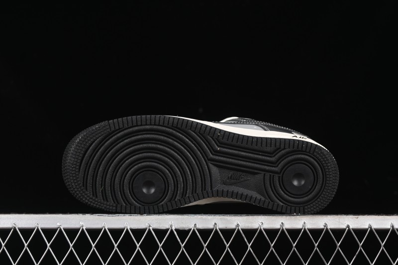 Nike Air Force 1 '07 Low Bape Collaboration - Beige Grey Black Low-Top Casual Sneakers BB6566-209
