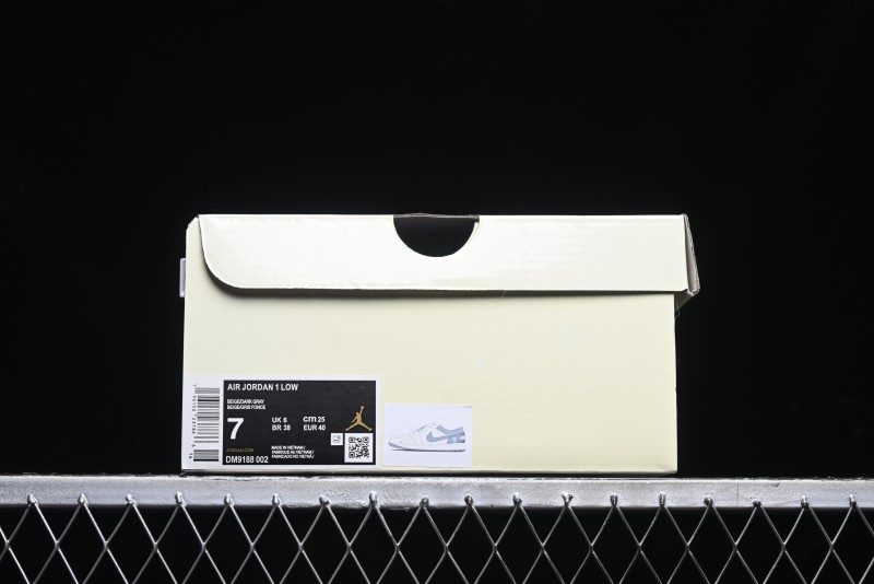 Nike Air Jordan 1 Low OF Collaboration Custom High-End Retro Basketball Shoes - DM9188-002