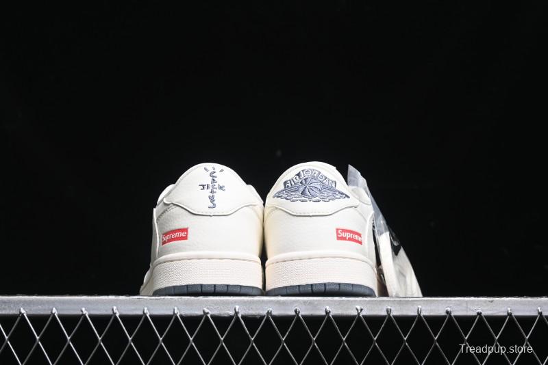 Nike Travis Scott x Fragment Design x Air Jordan 1 Low OG SP AJ1 Sup Collaboration - BB7518-001