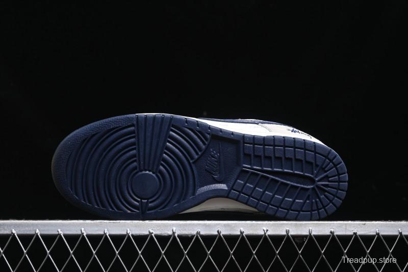 Nike SB Dunk Low Stussy Anniversary Custom Low-Top Casual Skate Shoes - FC1688-197