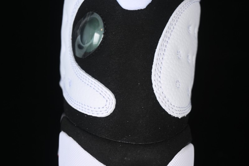 Nike Air Jordan 13 Retro Basketball Shoes in Black/White - 414571-104