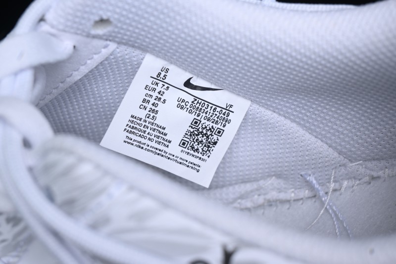 Nike Air Force 1 '07 Low Lace-Up Casual Sneakers with Full-Length Air Cushion - ZH0316-049