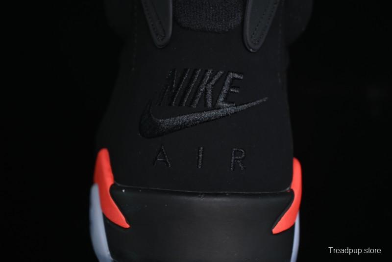 Nike Air Jordan 6 Retro Basketball Shoes with Infrared Design and 3M Reflective Details - 384664-060