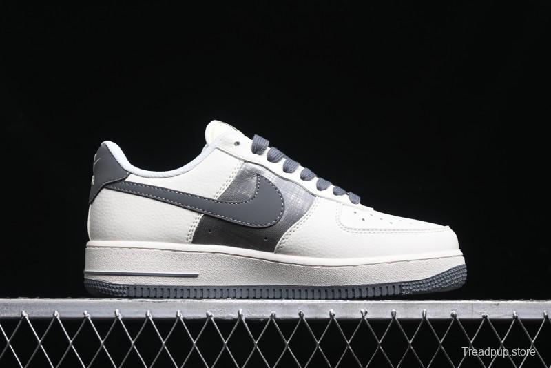 Nike Air Force 1 '07 Low The North Face x COMME des GARÇONS Light Grey Casual Sneakers - DM6688-002