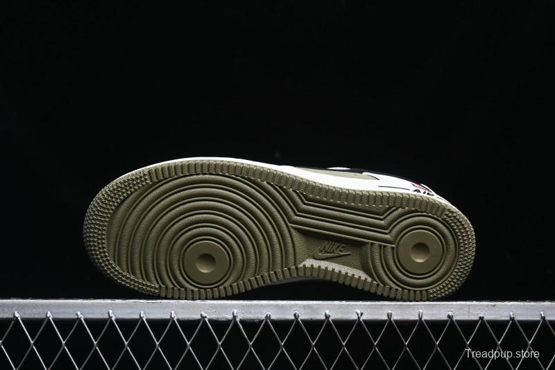 Nike Air Force 1 '07 Low Supreme Casual Sneakers in Military Green - CH6336-508