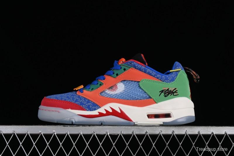 Nike Air Jordan 5 Low Doernbecher Retro Basketball Shoes - DR6287-486