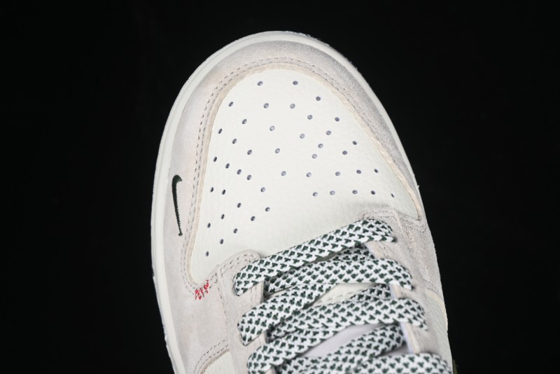 Nike SB Dunk Low UN Collaboration Year of the Snake Limited Edition Green Snake Swoosh Anniversary Custom Low-Top Casual Sneakers - DJ2024-070