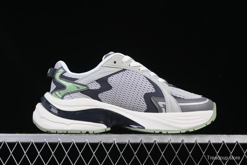 New York Yankees MLB Bigball Chunky Curve Thick Sole Casual Running Shoes - 3ARNSPL4N50GRS