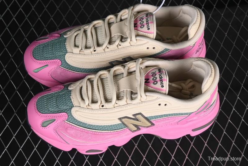 New Balance 1000 Series Retro Dad Style Low-Top Casual Running Shoes - M1000MC