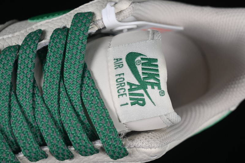 Nike Air Force 1 '07 Low Ted x Portland Collaboration Reflective Green Sneakers - DD8959-707