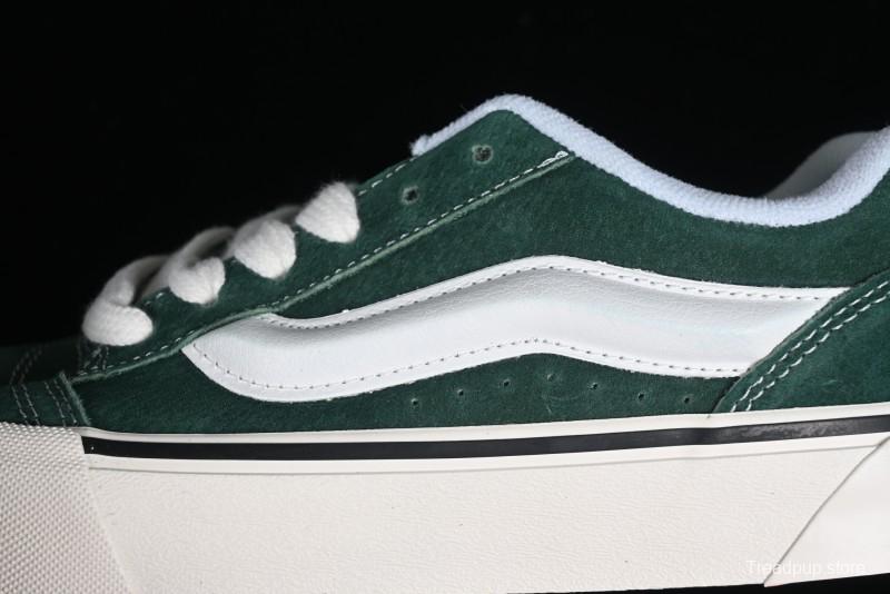 Vans Classics Knu Skool Green Platform Sneakers - VN0AUAK374