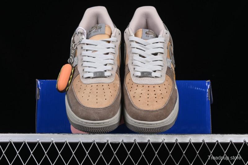 Nike Air Force 1 '07 Low Garfield Casual Sneakers - CD1212-333