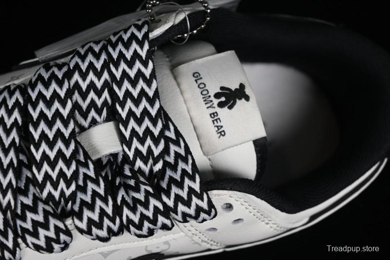 Nike SB Dunk Low LV Collaboration - Beige Black Violent Bear Anniversary High-End Custom Low-Top Casual Skate Shoes - SJ2068-239