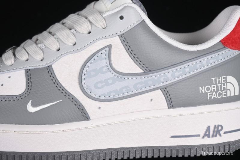 Nike Air Force 1 '07 Low The North Face x CDG Light Grey Casual Sneakers - DM6688-050