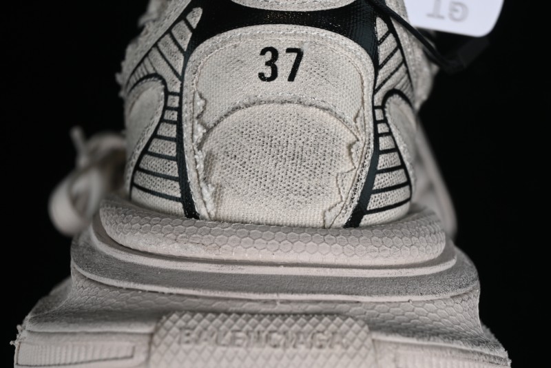 Balenciaga Phantom Sneaker 10th Generation Trend Running Shoes with Transparent Heel Strap - W3XDC2002
