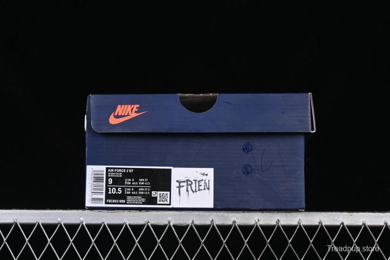 Nike Air Force 1'07 Low "Night Gun Hole" Casual Sneakers - FB1893-999