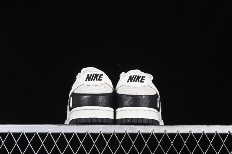 Nike SB Dunk Low BAPE Collaboration Splatter Pig Eight White Hook Anniversary High-End Custom Low-Top Casual Sneakers - DJ2024-053