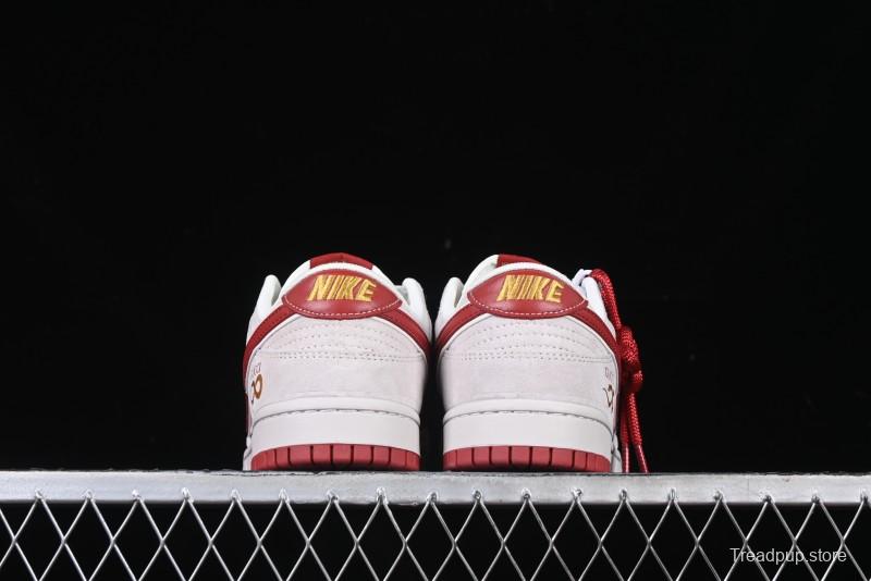 Nike SB Dunk Low Gucci Collaboration Red Snake Anniversary High-End Custom Low-Top Casual Sneakers - XX3168-111
