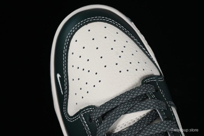 Nike SB Dunk Low Stussy Collaboration - Navy Starry Sky Anniversary Custom Low-Top Casual Skate Shoes - BB9898-003