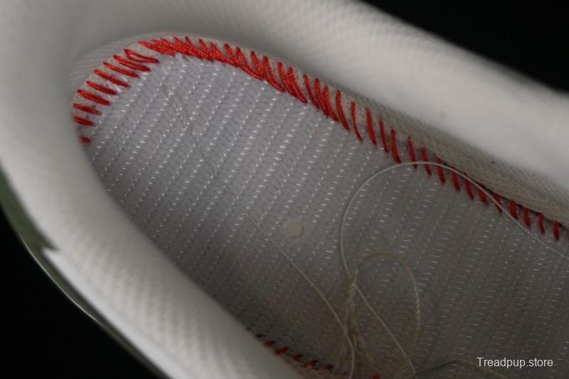 Nike Air Force 1 '07 Low Casual Sneakers in White Green Colorway - CQ5059-110