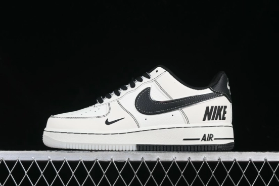 Nike Air Force 1 '07 Low Collaboration Sneakers with Black Stitch Dual-Color Sole - CH6336-515