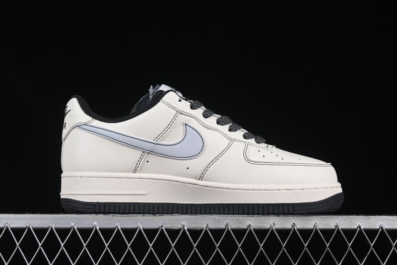 Nike Air Force 1 '07 Low Stussy Collaboration Embroidered Mini Swoosh Casual Sneakers - XZ6188-630