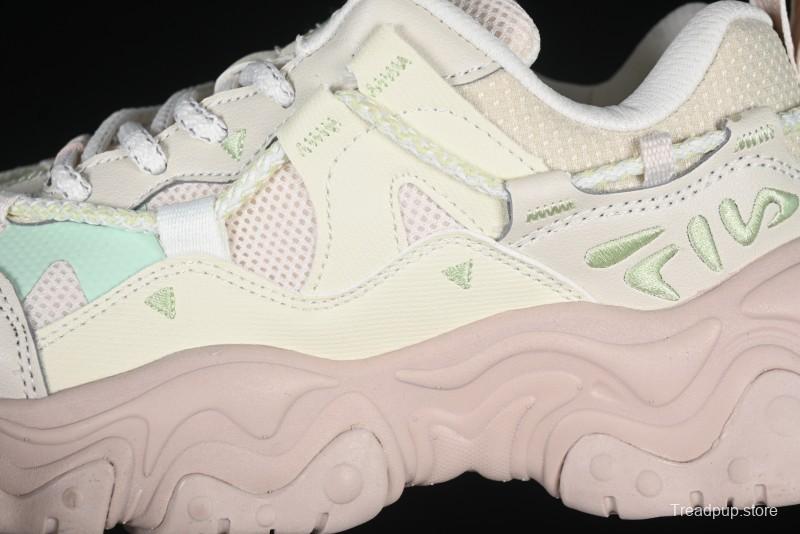 Fila Fusion Retro Mars Running Shoes with Lace-Up Design - F12W432101FAP