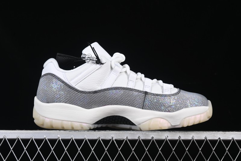 Nike Air Jordan 11 Low CNY Snake Year Limited Edition Tear-Away Basketball Shoes - HQ7000-001