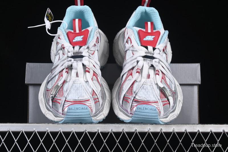 Balenciaga Phantom Sneaker 3XL Running Shoes with Transparent Heel Strap - W3XCH1614