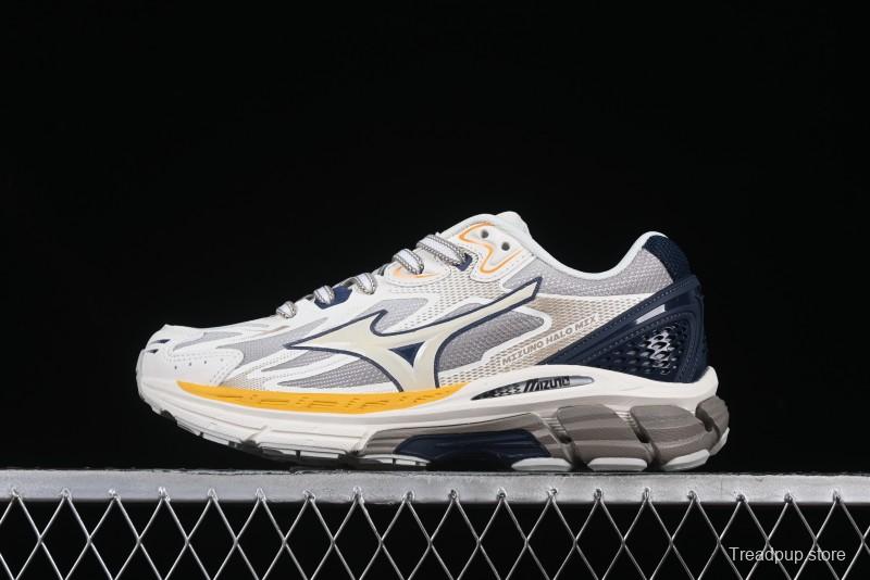 Mizuno Halo Mix Fabric Breathable Low-Top Casual Running Shoes - D1GH240810