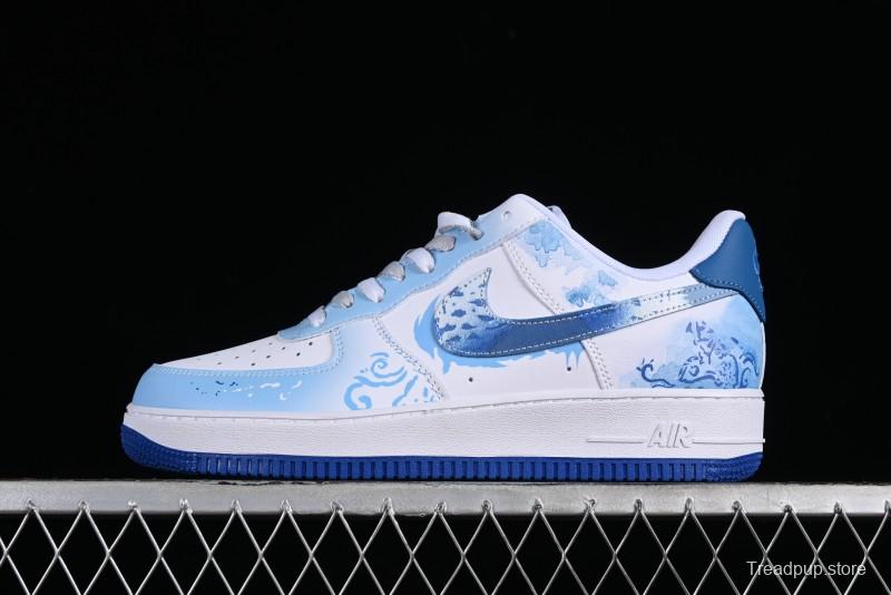 Nike Air Force 1 '07 Low Linglong Porcelain Low-Top Casual Sneakers - DV0813-104