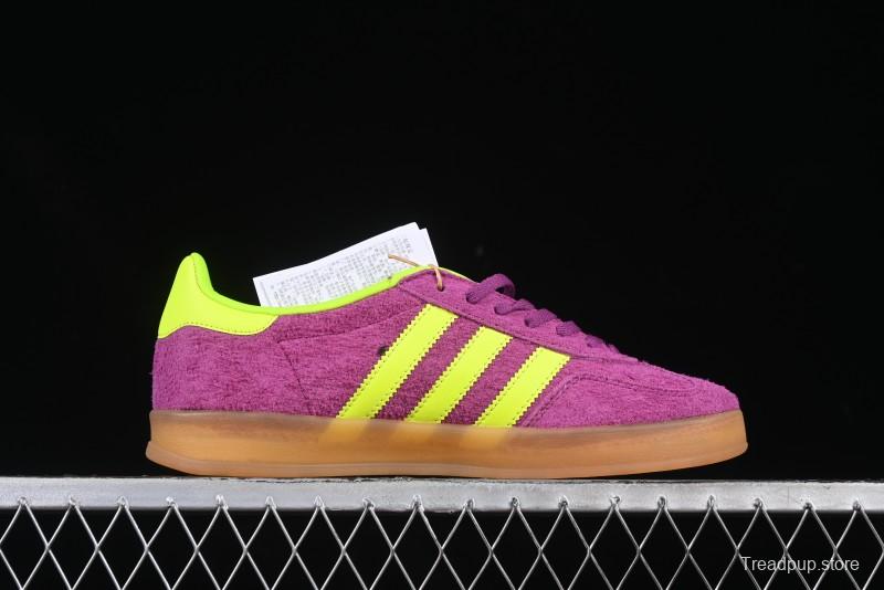 Adidas Originals Gazelle Indoor HQ8715 Retro Casual Anti-Slip Wear-Resistant Low-Top Sneakers