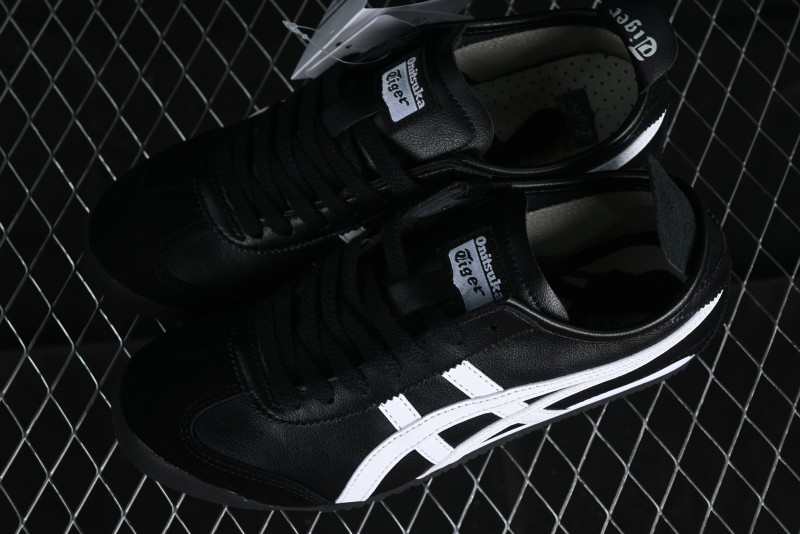 Onitsuka Tiger Mexico 66 Low-Top Leather Casual Running Shoes - DL408-9001