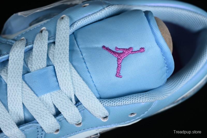 Nike Air Jordan 1 Low Custom Black Green Casual Sneakers - FN7366-400