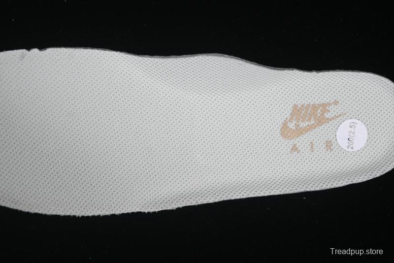 Nike Air Force 1 '07 Low QR Code Metallic Gold Star Sneakers Low-Top Casual Shoes - CU1836-965