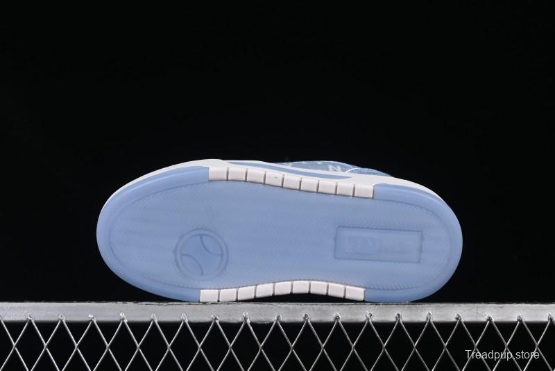 New York Yankees Chunky Liner Mid Denim Monogram Platform Sandals - 3ASXD065N50BLS