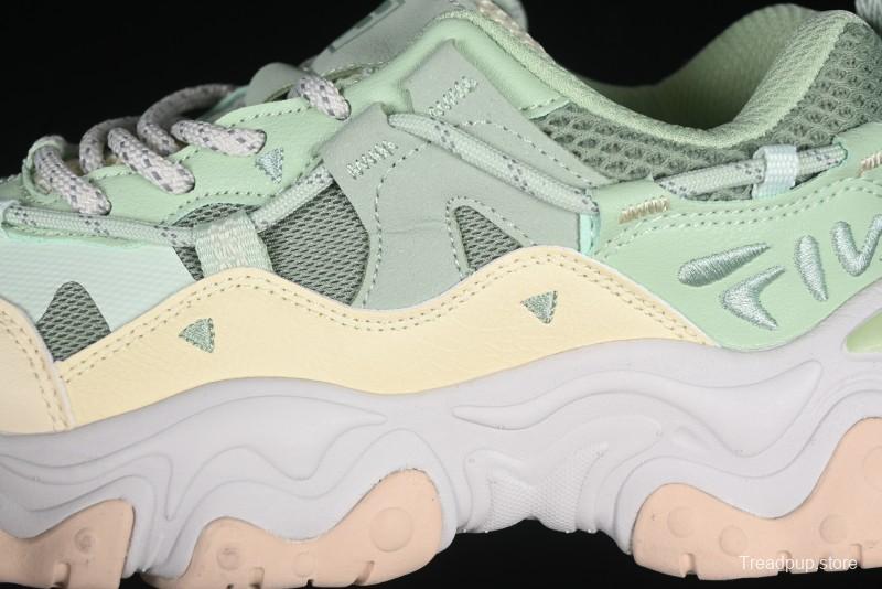 Fila Fusion Retro Mars Running Shoes with Lace-Up Design and Cushioned Sole - F12W422103FMB