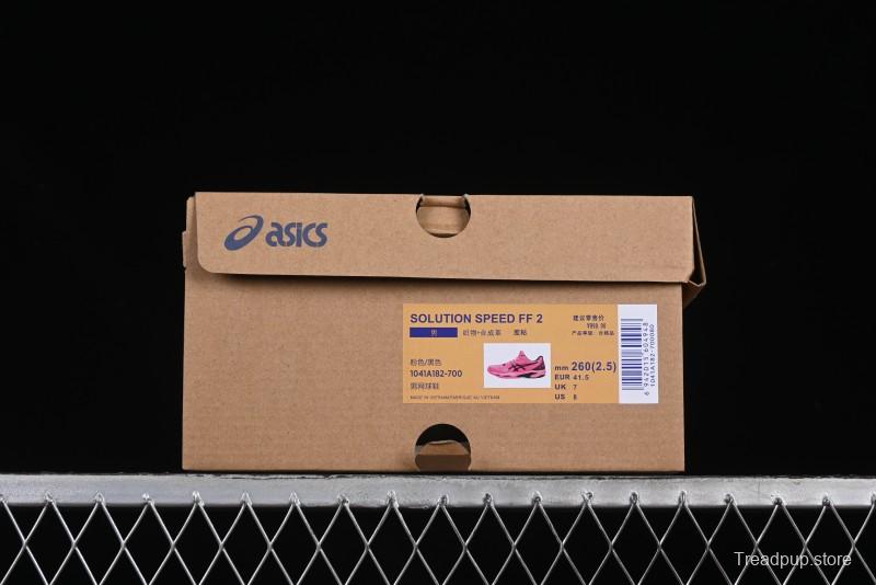 Asics Solution Speed FF 2 Retro Breathable Cushioned Casual Running Shoes - 1041A182-700